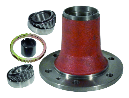 MOZZO RUOTA ANTERIORE CON CUSCINETTI EABS, SENZA COLONNETTE PER IVECO EUROCARGO oe 7173048